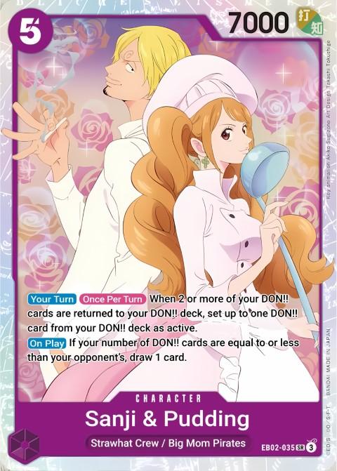 Sanji & Pudding