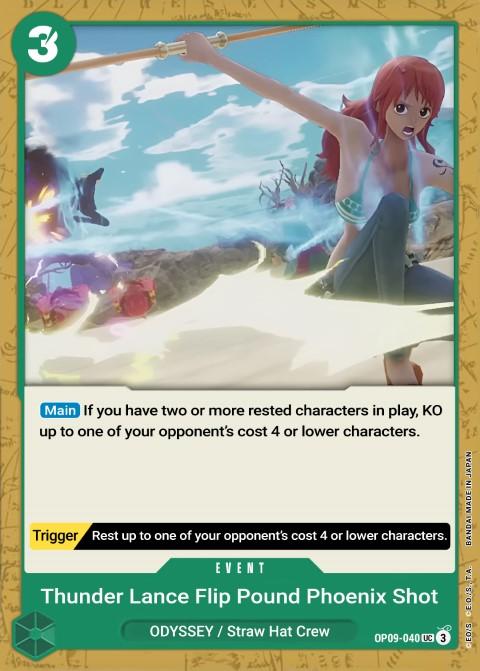 Thunder Lance Flip Caliber Phoenix Shot
