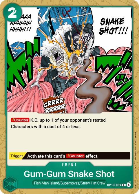 Gum-Gum Snake Shot