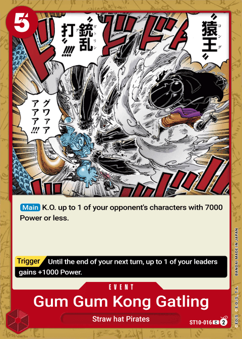 Gum-Gum Kong Gatling