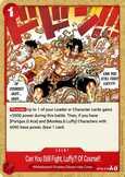 Can You Still Fight, Luffy?! Of Course!!