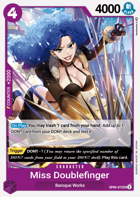 Miss Doublefinger(Zala)