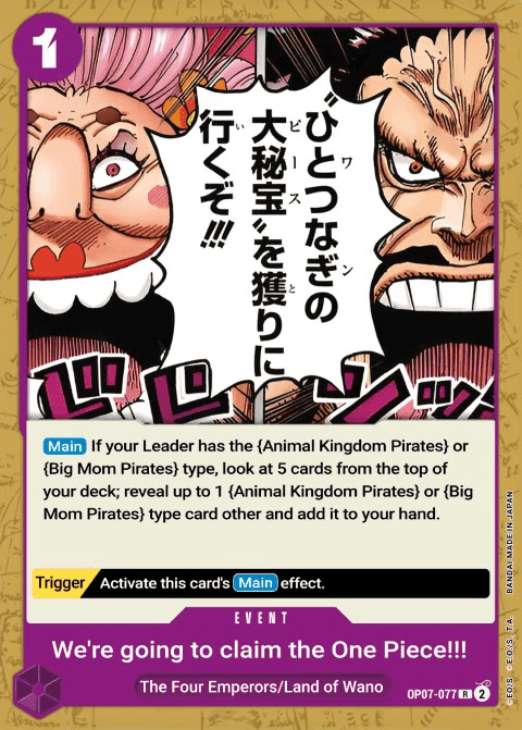 We're Going to Claim the One Piece!!!