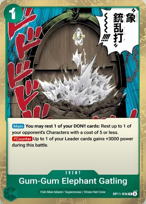 Gum-Gum Elephant Gatling