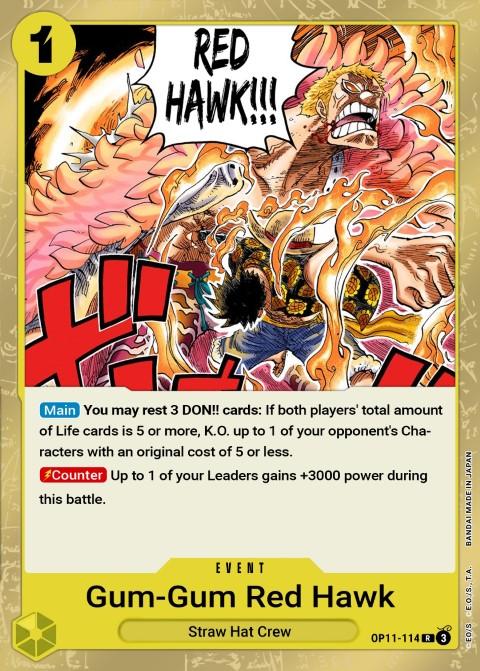 Gum-Gum Fire-Fist Pistol Red Hawk