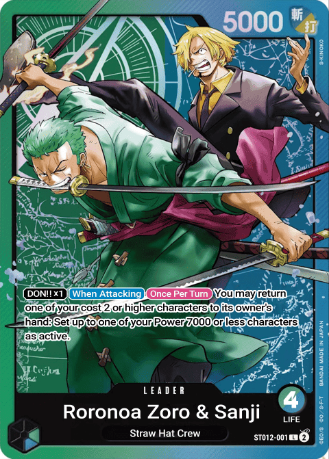 Roronoa Zoro & Sanji