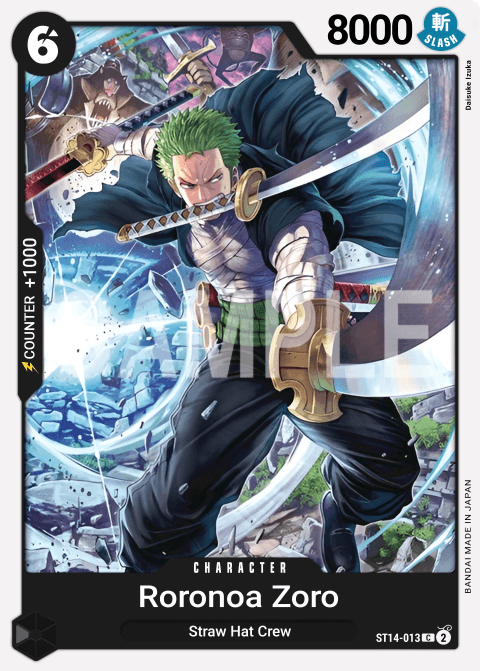 Roronoa Zoro - ST14-013